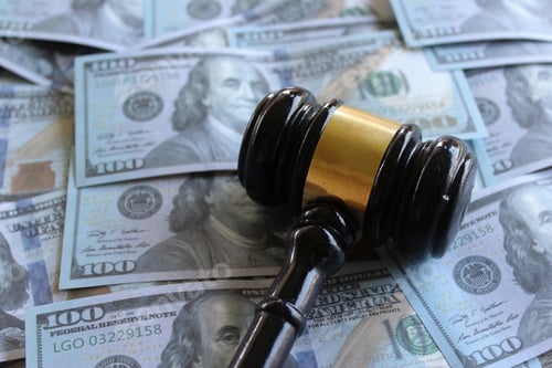 Preview: Judge gavel and money