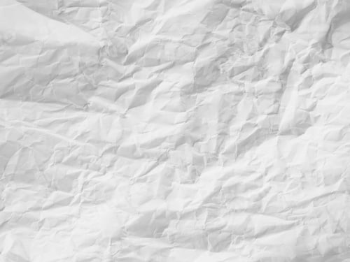 Preview: Paper White Crumpled Background Old Vintage Letter Grey