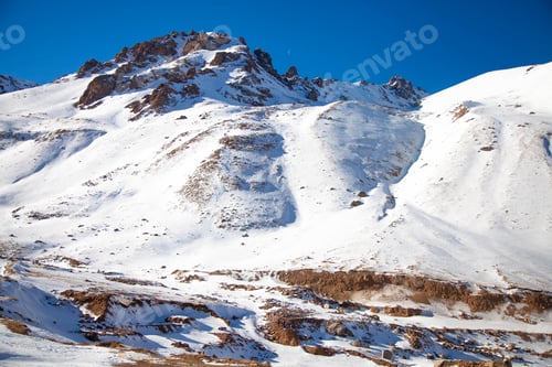 Preview: Beautiful landscape of winter mountains