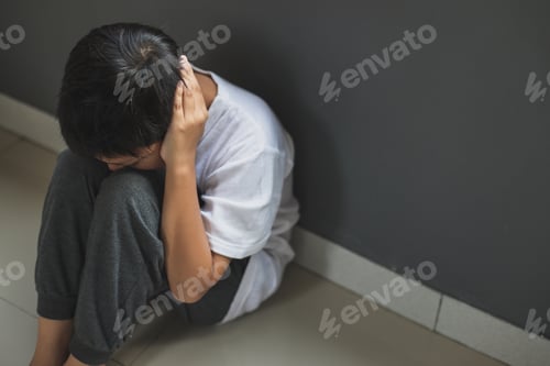 Preview: Scared and depressed child