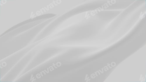 Preview: Abstract tenderness white silk background luxury wave cloth satin pastel color fabric. Milk liquid