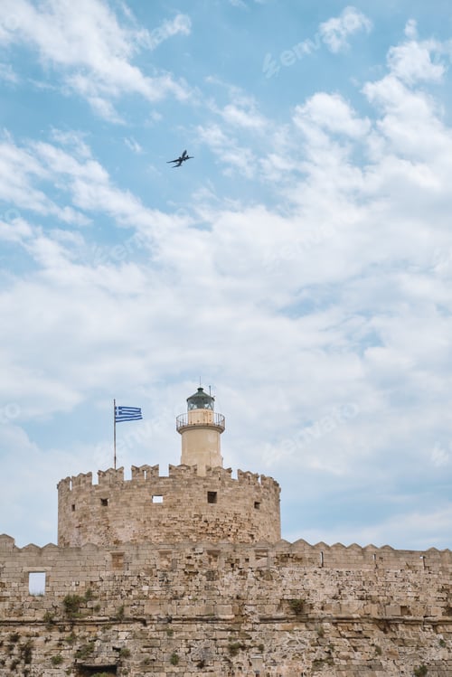 Preview: St. Nicholas Rhodes Tower, vertical shot