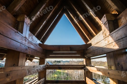 Preview: Bird observation tower interior