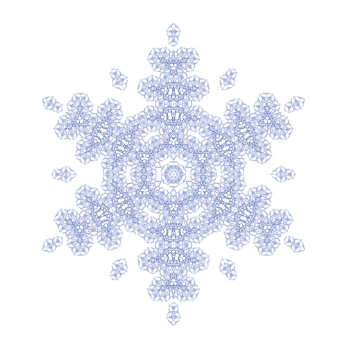 Preview: Abstract snowflake