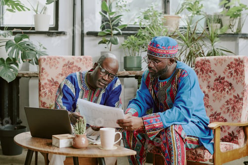 Preview: Colleagues Reading Report Together