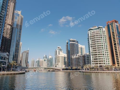 Preview: Dubai, United Arab Emirates, March 23, 2023: Dubai Marina