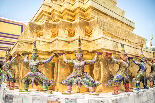 Preview: Grand Palace of Bangkok, Thailand.
