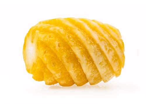 Preview: Pineapple on white background