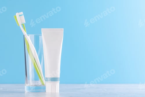Preview: Toothpaste and toothbrush
