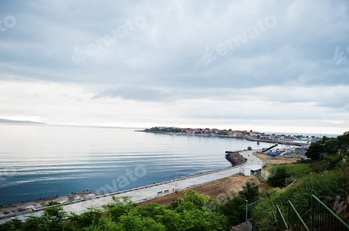 Preview: View on Nesebar town, Bulgaria.