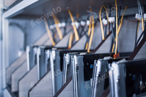 Preview: TFT components and microcircuits blanks in laboratory