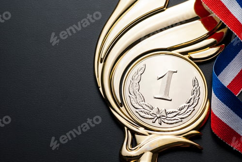 Preview: First place winner or champions gold medal
