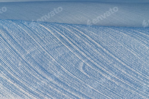 Preview: Abstract of tilled, fertile, tilled farmland and rolling hills at dusk, Palouse
