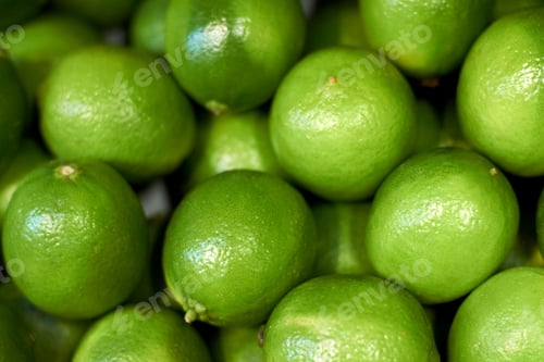 Preview: Fresh and healthy. Cropped shot of fresh and shiny limes.