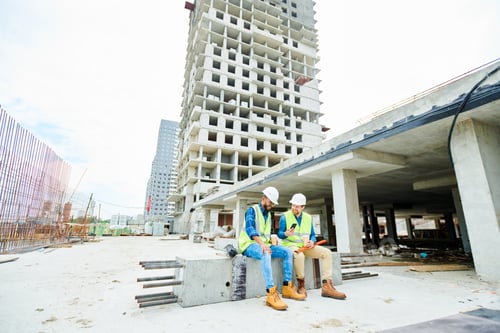 Preview: Engineers discussing construction project