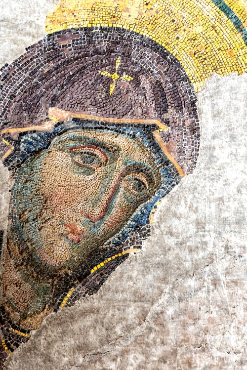 Preview: Mosaic inside Haghia Sophia Mosque, Istanbul
