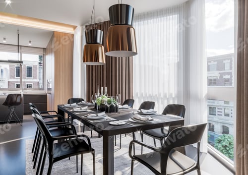 Preview: Modern interior of stylish apartment