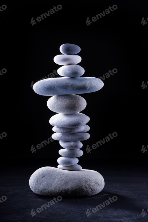Preview: stones in balance zen rocks