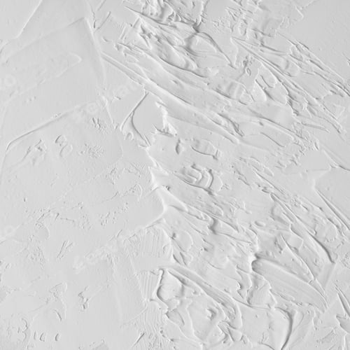 Preview: White abstract oil paint texture on canvas or wall.