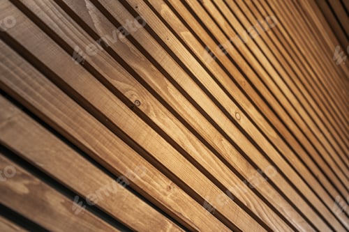 Preview: Wooden Lamellas Decorative Wall