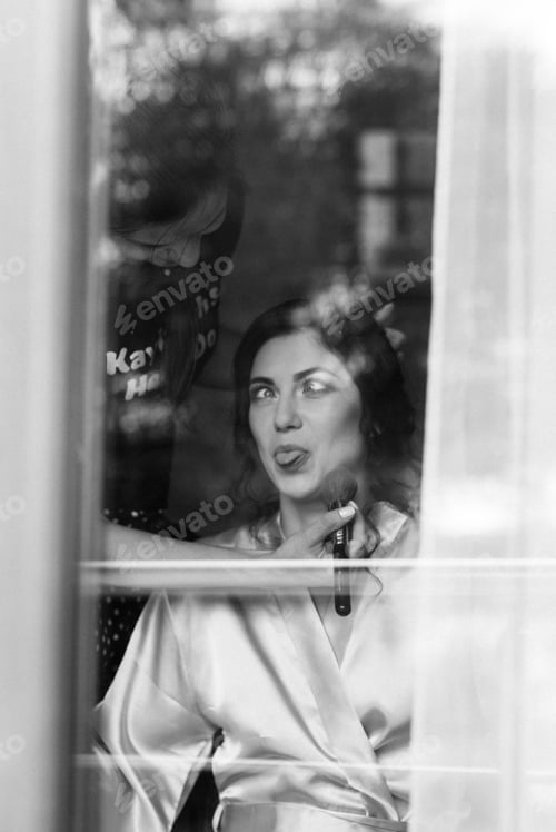 Preview: morning of the bride with the creation of the image