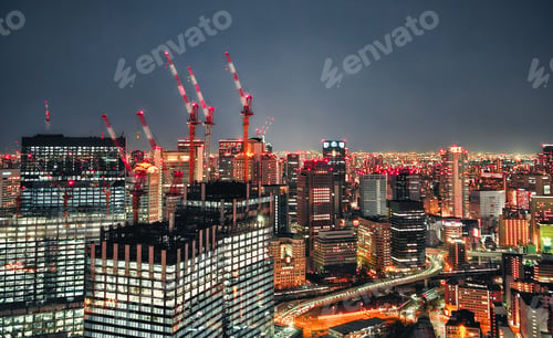 Preview: Building Lights In The Sky Of Tokyo