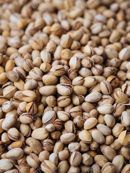 Preview: View from above of pistachios