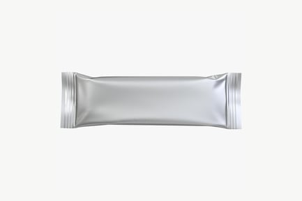 Preview: Silver Foil Snack Bar Wrapper