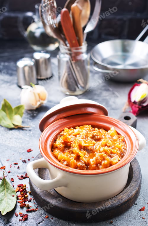 Preview: minced meat with rice