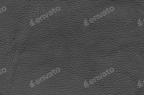 Preview: Dark gray color abstract synthetic leather pattern for background. Shade of black artificial leather