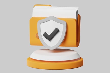 Preview: Protected Data Folder with Checkmark