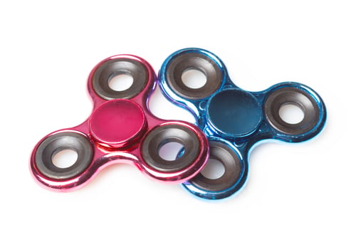 Preview: spinner stress relieving toy isolated
