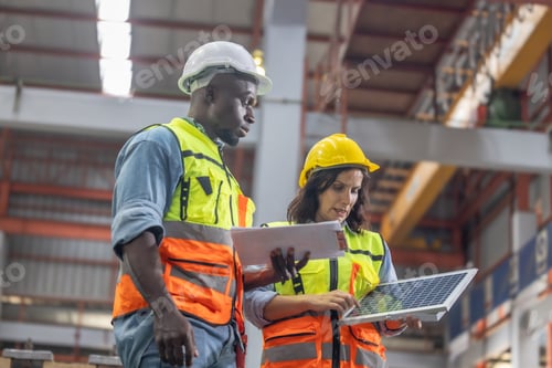 Preview: Factory metal workers install solar panels, cut costs, earn carbon credits, combat climate change.