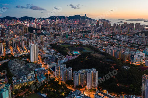 Preview: Aerial shot from Hong Kong