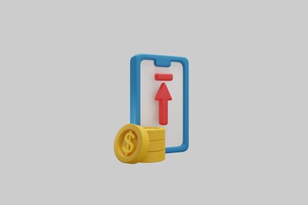 Preview: Rising currency on mobile phone