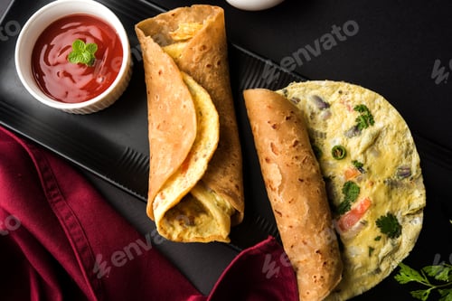 Preview: Omelette Chapati Toll