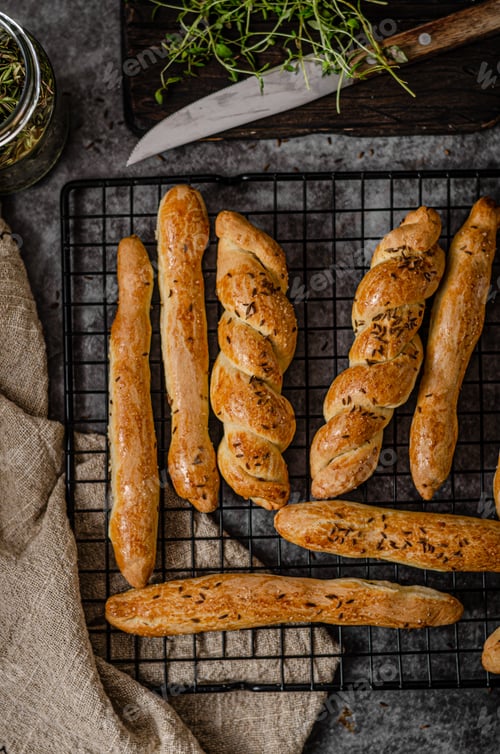 Preview: Homemade salted sticks