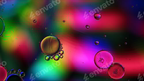 Colorful Abstract Bubbles Background Image