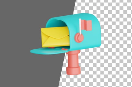 Preview: Letter Box 3D Icon