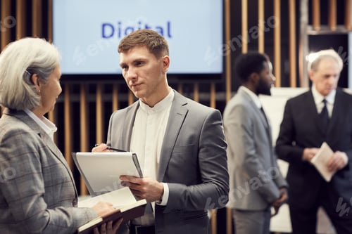 Preview: Interviewing business forum participant