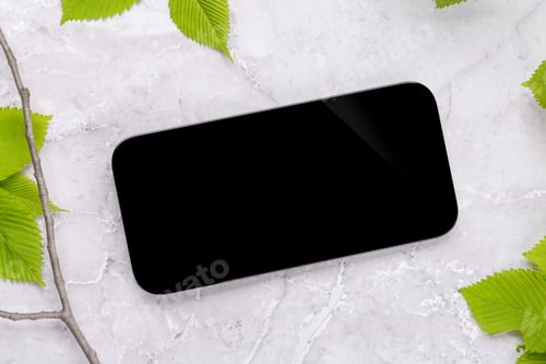 Preview: Smartphone with blank scree