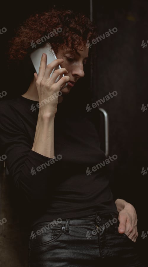 Preview: Woman talking on her phone