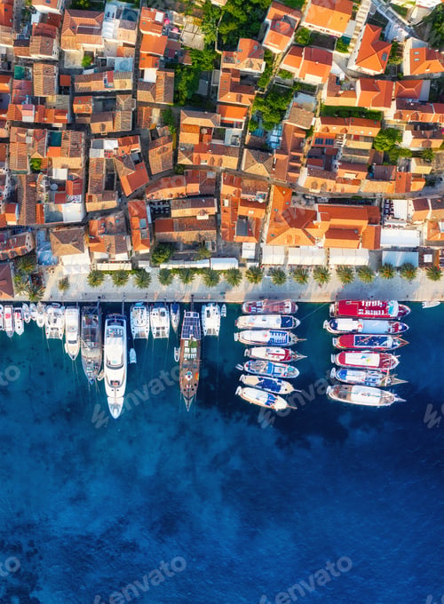 Preview: Dubrovnik, Croatia. Aerial landscape