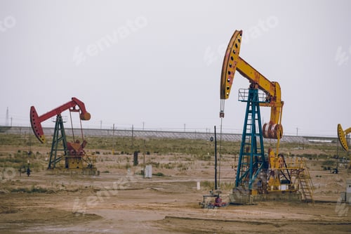 Preview: Oil pump jack in operation