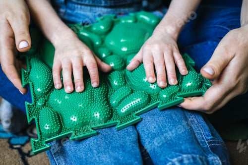 Preview: Sensory Play for Kids with Special Needs. Activities for kids with disabilities, Cerebral Palsy. Boy