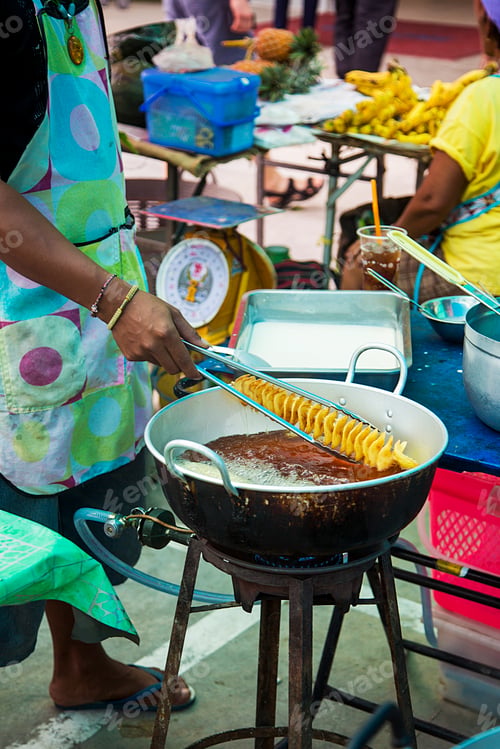 Preview: Traditional thai street food