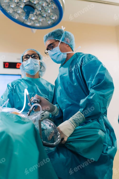 Preview: Team of surgeons operating in the hospital