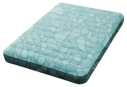 Preview: Air mattress isolated on white background