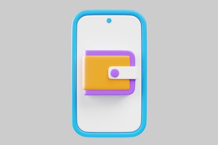 Preview: Mobile phone with digital wallet