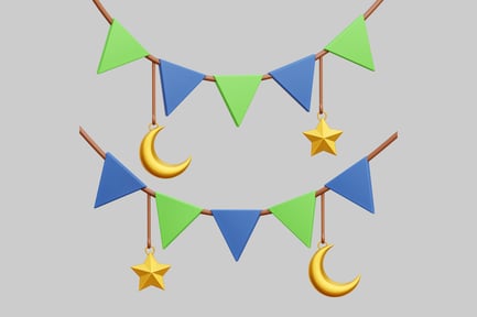 Preview: Celebrate Ramadan With Festive Moon And Star Decoration